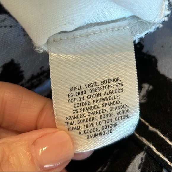 Anthropologie Maeve Women's Floral Buckle Pencil Skirt White/Multi Size 10 - Picture 8 of 10